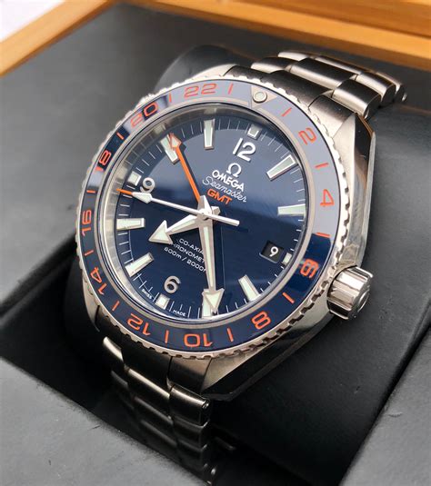 omega seamaster ocean planet gmt|omega planet ocean gmt price.